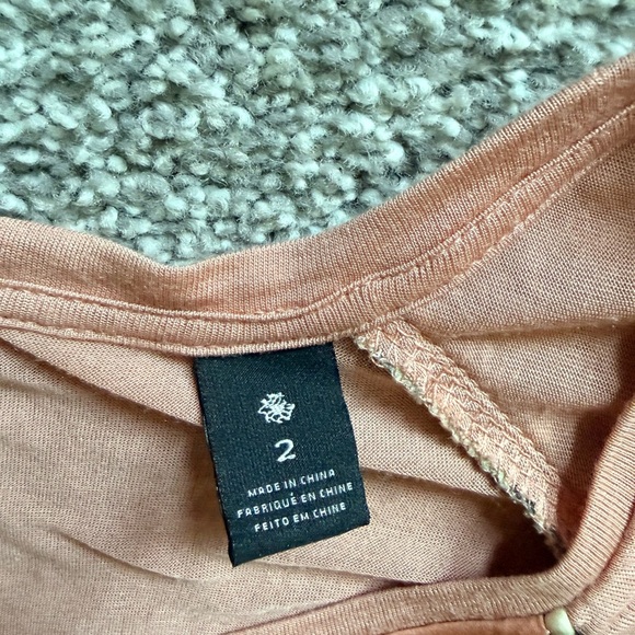 Scotch & Soda Pink Geometric Short Sleeve Tee - Picture 4 of 9